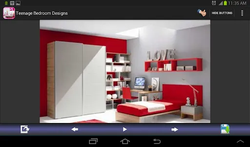 Teenage Bedroom Designs screenshot 11