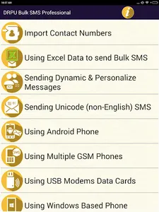 Bulk SMS Software Mobile help screenshot 6