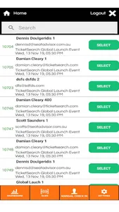 TicketSearch Scanning screenshot 3