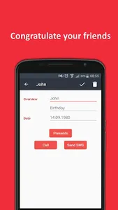 Aniv - Birthday reminder & Cal screenshot 3