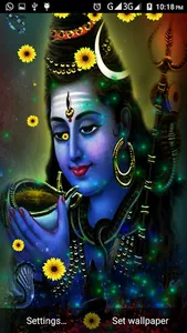Shiva Live Wallpaper 4D Magic  screenshot 1