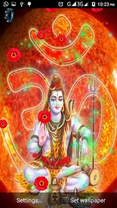 Shiva Live Wallpaper 4D Magic  screenshot 2