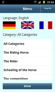Equestrian Dictionary screenshot 1