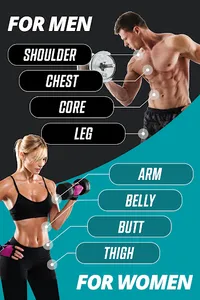 Dumbbell Workouts At Home screenshot 2