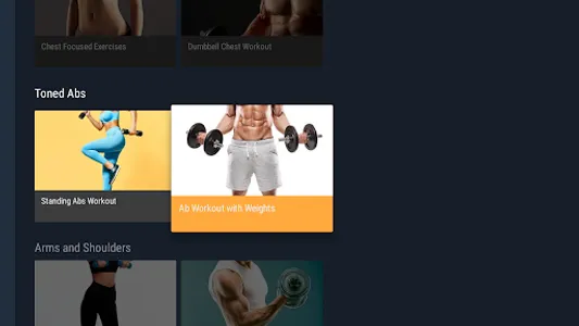 Dumbbell Workouts At Home screenshot 7