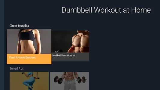 Dumbbell Workouts At Home screenshot 8