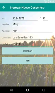 Control Cosecheros screenshot 1