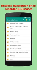 Disorder & Diseases Dictionary screenshot 0