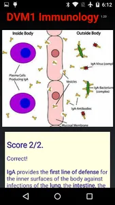 DVM 1st Yr Quiz - Immunology screenshot 10