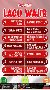 Lagu Wajib Nasional screenshot 1