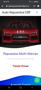 AUTO REPUESTOS EBF screenshot 1