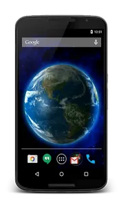 Earth Live Wallpaper screenshot 1