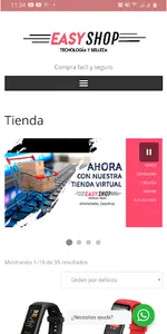 EasyShop - Tecnología y Bellez screenshot 1