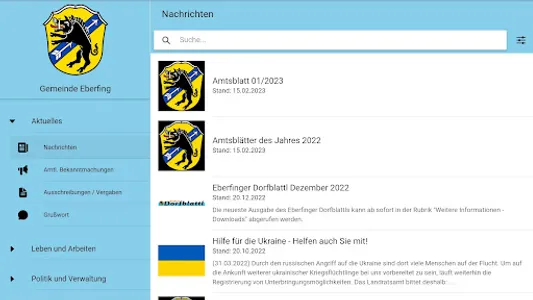 Eberfing APP screenshot 4