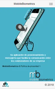 Mobile Biometrics screenshot 0