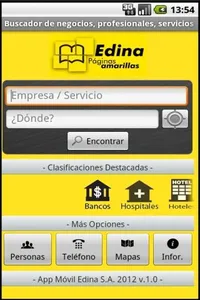 Ecuador's Yellow Pages screenshot 0