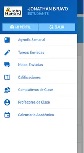 JOHN HARVARD - Plataforma acad screenshot 2