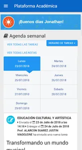 UEMHZB - Plataforma académica screenshot 1
