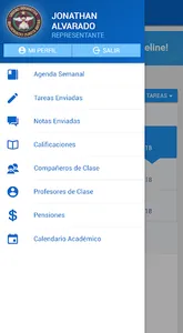 UEMHZB - Plataforma académica screenshot 2