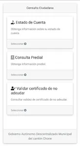 GAD Municipal del cantón Chone screenshot 2