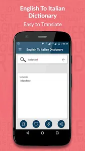English to Italian Dictionary screenshot 0