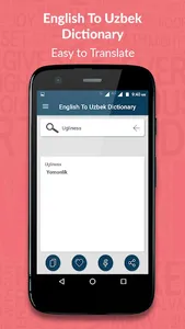 English to Uzbek Dictionary screenshot 0