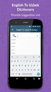 English to Uzbek Dictionary screenshot 1
