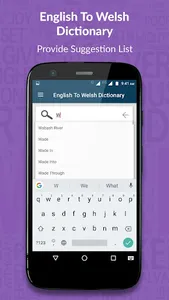 English to Welsh Dictionary screenshot 1