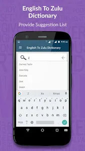 English to Zulu Dictionary screenshot 1
