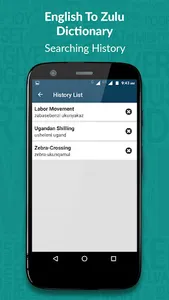 English to Zulu Dictionary screenshot 4