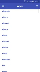 Word Origin Dictionary - advan screenshot 0