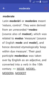 Word Origin Dictionary - advan screenshot 5