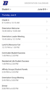 Boise State Orientation screenshot 2
