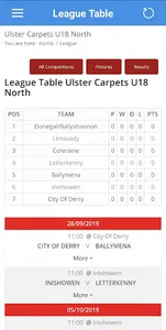 LKRFC App screenshot 2