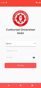 CÜ Mobil screenshot 1