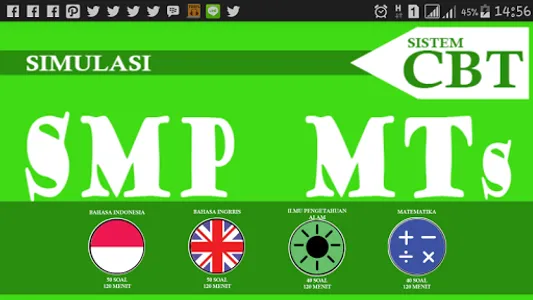 UNBK SMP/MTs-E02 screenshot 0