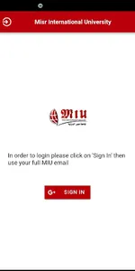 MIU Student Portal screenshot 0