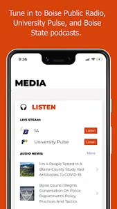 Boise State University screenshot 2