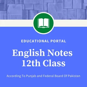 English Notes For 12th Class screenshot 0