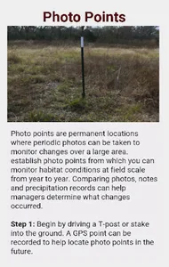 Bobwhite Habitat Evaluation screenshot 2