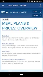UCLA Housing screenshot 2