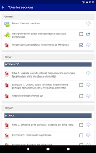UdG Moodle screenshot 4