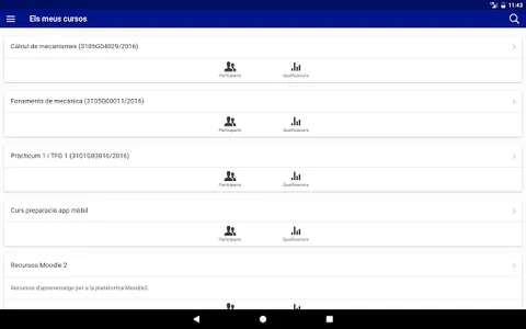 UdG Moodle screenshot 6