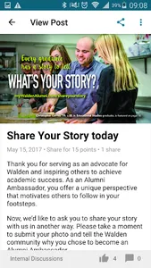 Walden Ambassadors Network screenshot 2
