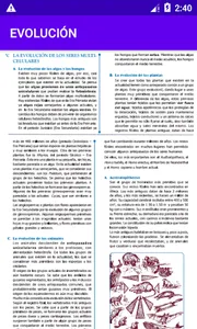 Evolución Biología screenshot 4
