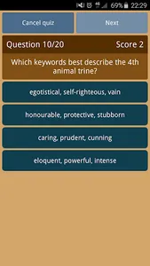 Chinese Astrology Quiz screenshot 4