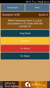 Chinese Astrology Quiz Free screenshot 4