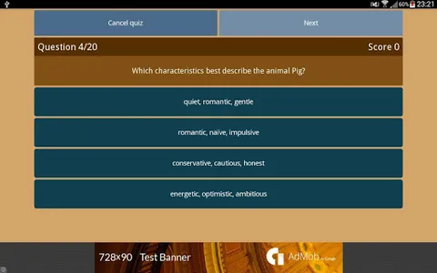 Chinese Astrology Quiz Free screenshot 9