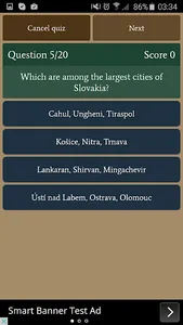 Europe Quiz Free screenshot 5