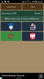 Europe Quiz Free screenshot 7